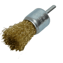 GRATA TIPO BROCHA LISA CON ESPIGO