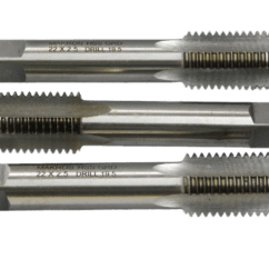 MACHUELOS EN ACERO RAPIDO ROSCA MILIMETRICA (HSS)