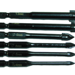 BROCA PARA VIDRIO, CERAMICA Y PORCELANATO X6 PIEZAS